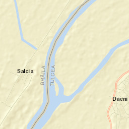 Comuna Frecãţei Street Map