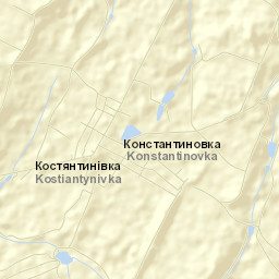 Konstantinovka Street Map