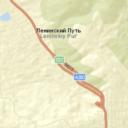 Verkhnebakanskiy Street Map