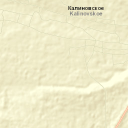 Kalinovskoye Street Map