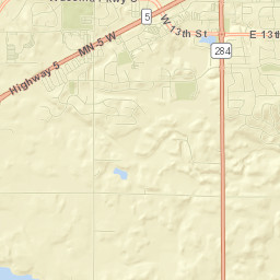 Carver County Street Map