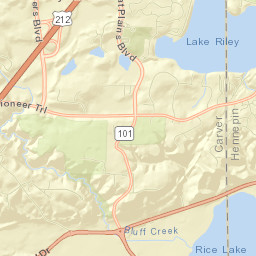 1201-1219 Bluff Creek Drive, Chaska, MN Street Map