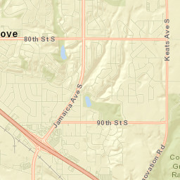 9480 Jamaica Avenue South, Cottage Grove Street Map