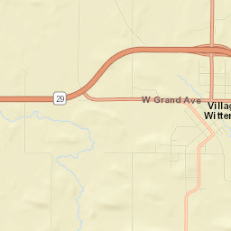 Wittenberg Street Map