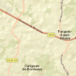 Fargues-Saint-Hilaire Street Map