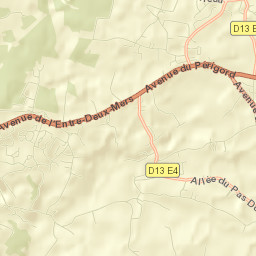 Sallebœuf Street Map