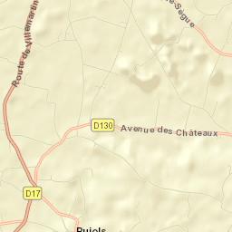 Mouliets-et-Villemartin Street Map
