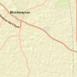 Montmeyran Street Map
