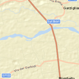 Garzigliana Street Map