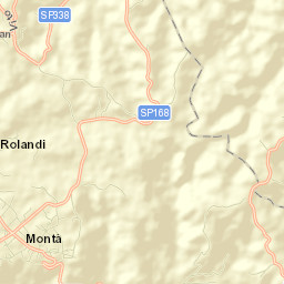 Montà Street Map
