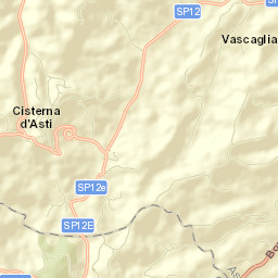 Cisterna d'Asti Street Map