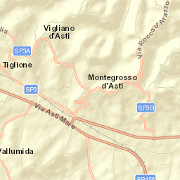 Montaldo Scarampi Street Map