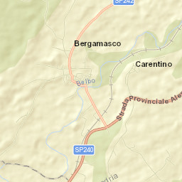 Bergamasco Street Map