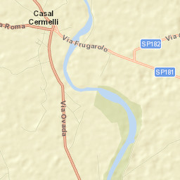 Casal Cermelli Street Map