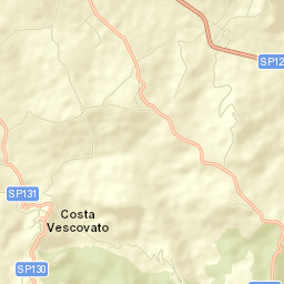 Costa Vescovato Street Map
