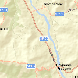 Brignano Street Map