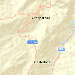 Gropparello Street Map