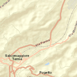 Salsomaggiore Terme Street Map