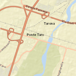 Ponte Taro Street Map