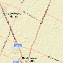 Castelnovo di Sotto Street Map
