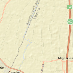 Migliarina Street Map