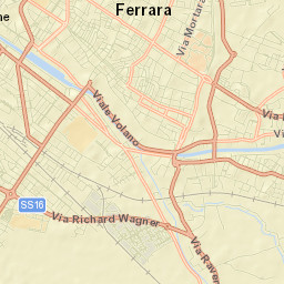 Ferrara Street Map