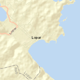 Lopar Street Map