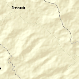 Negomir Street Map
