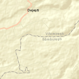 Dejești Street Map