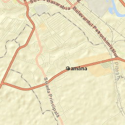 Geamăna Street Map