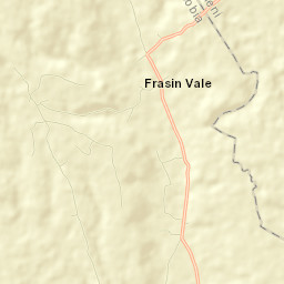 Comuna Cobia de Sus Street Map