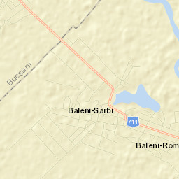 Băleni Sârbi Street Map