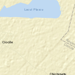 Comuna Ciocile Street Map