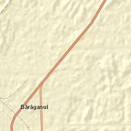 Comuna Bărăganul Street Map