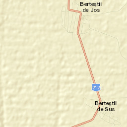 Berteştii de Jos Street Map