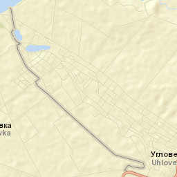 Uglovoye Street Map