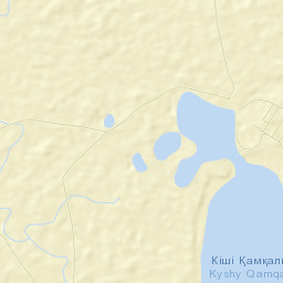 Shyghanaq Street Map