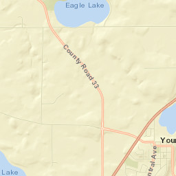 Young America (historical) Street Map