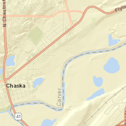 Chaska Street Map