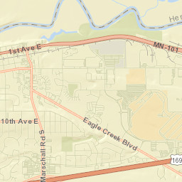 3491-4069 Eagle Creek Boulevard Shakopee Street Map