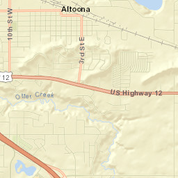 Altoona Street Map
