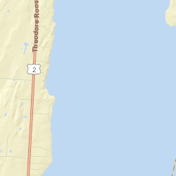 Grand Isle County Street Map