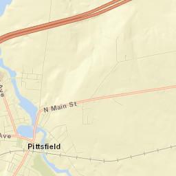Pittsfield Street Map