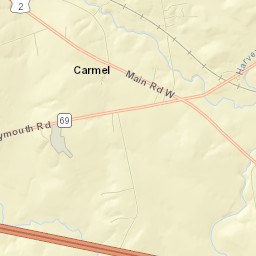 Carmel Street Map
