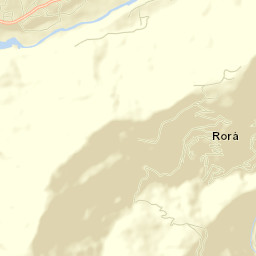 Rorà Street Map