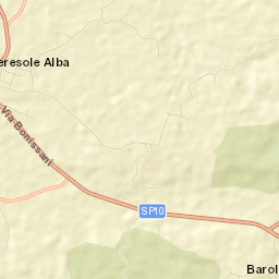 Ceresole Alba Street Map