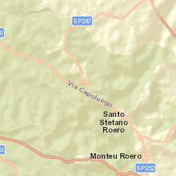 Monteu Roero Street Map