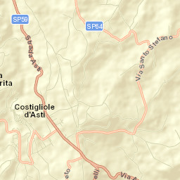 Costigliole d'Asti Street Map
