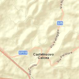 Castelnuovo Calcea Street Map