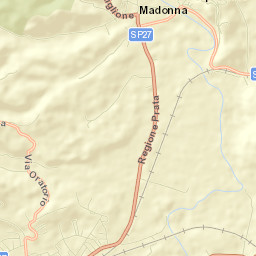 Ghiare-Madonna Street Map